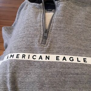 American Eagle Gray Pullover Jacket size XS
